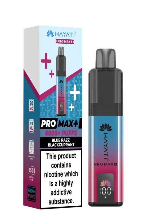 Hayati Pro Max Plus Blue Razz Blackcurrant